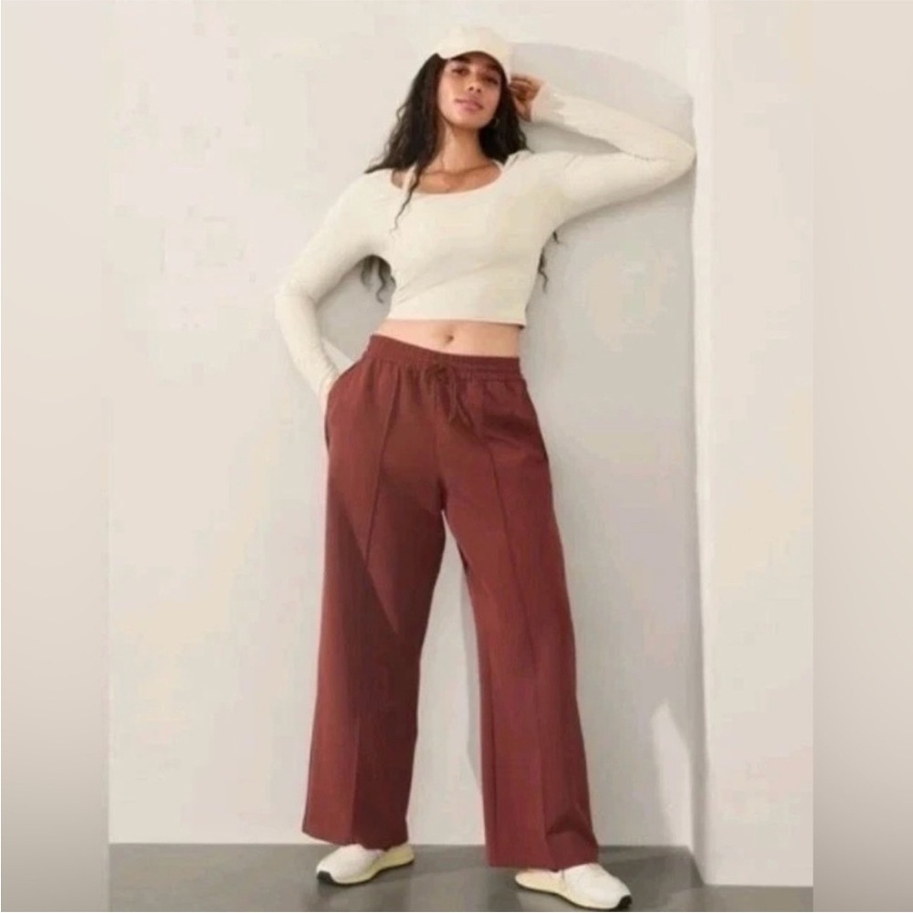 Athleta Endeavor Relaxed Wide-Leg Pants Power of She